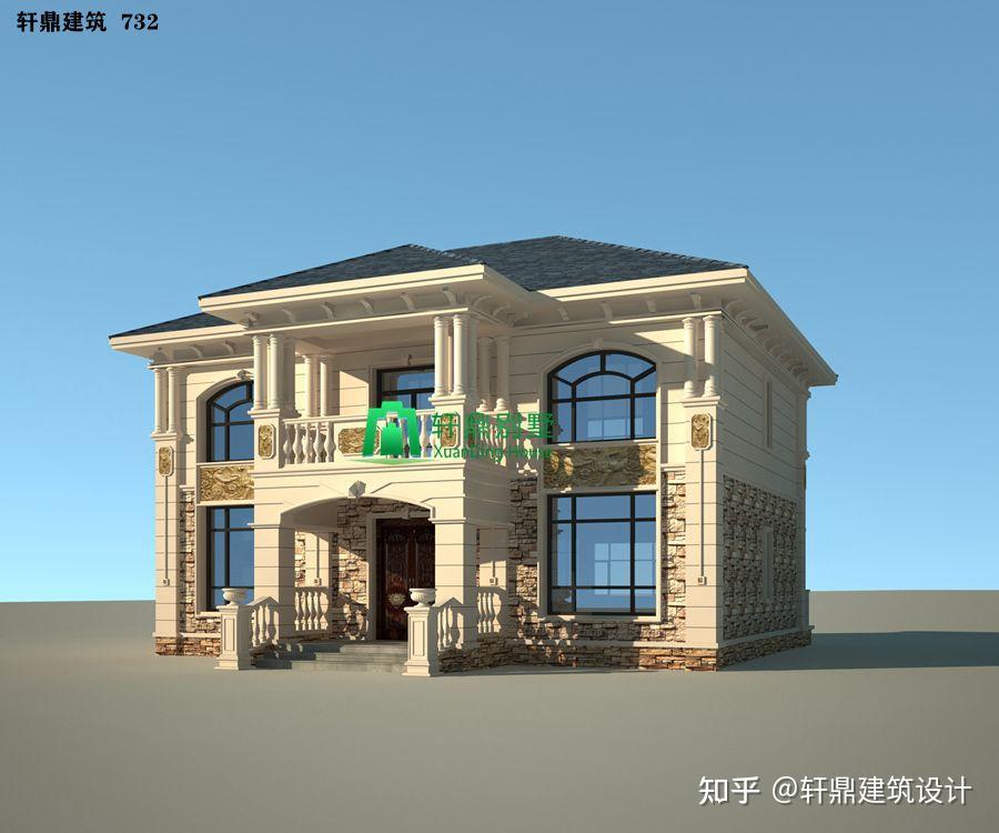 更多请详见轩鼎别墅图纸#别墅设计#楼层层高:一层层高3.