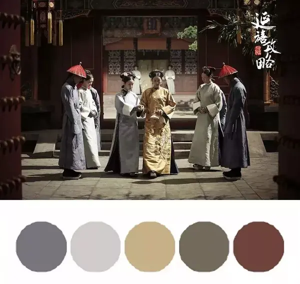 延禧攻略将莫兰迪推上高级色c位梵高莫奈表示不服