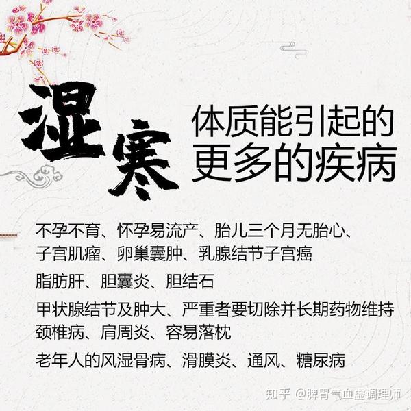 湿寒重,湿寒体质,湿寒危害,湿寒万病之源