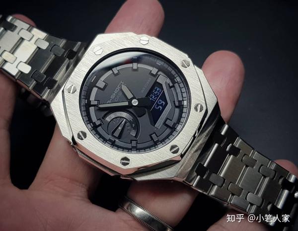 卡西欧casio,ga2100改装升级皇家橡树