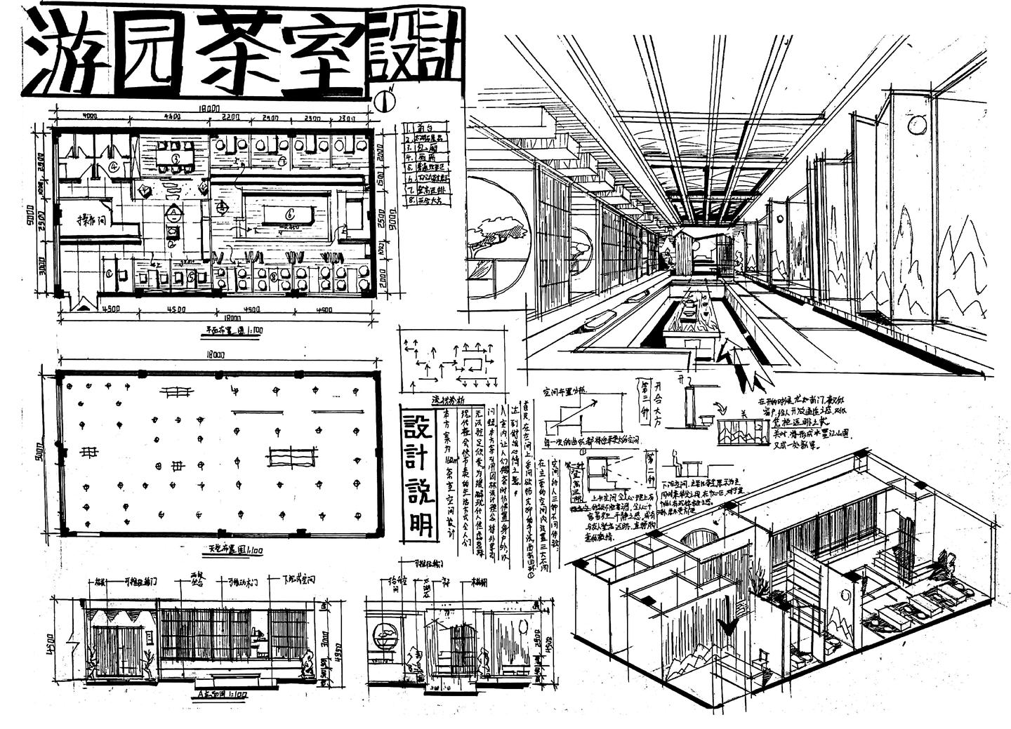 环艺考研快题2020年书吧设计专题