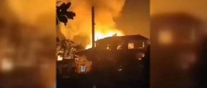 位于江苏连云港市赣榆区城头镇境内的一家化工厂发生疑似爆炸事故