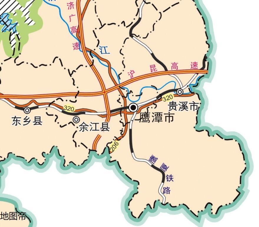 江西鹰潭原为一个小镇为何能发展成地级市