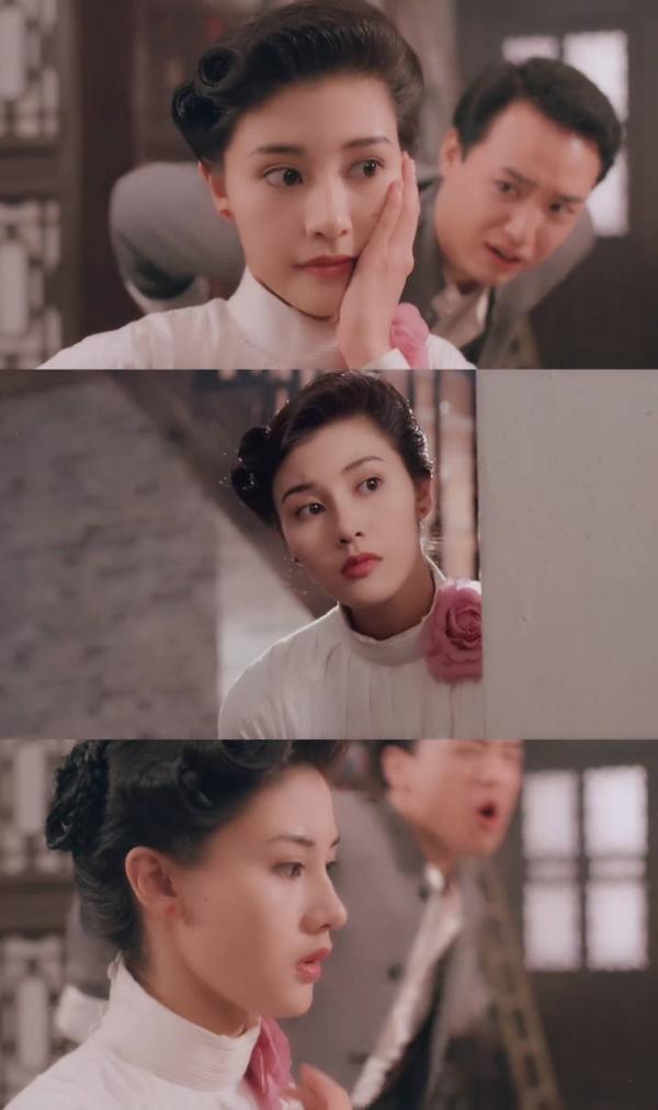 提名李嘉欣,这张侧脸剧照.