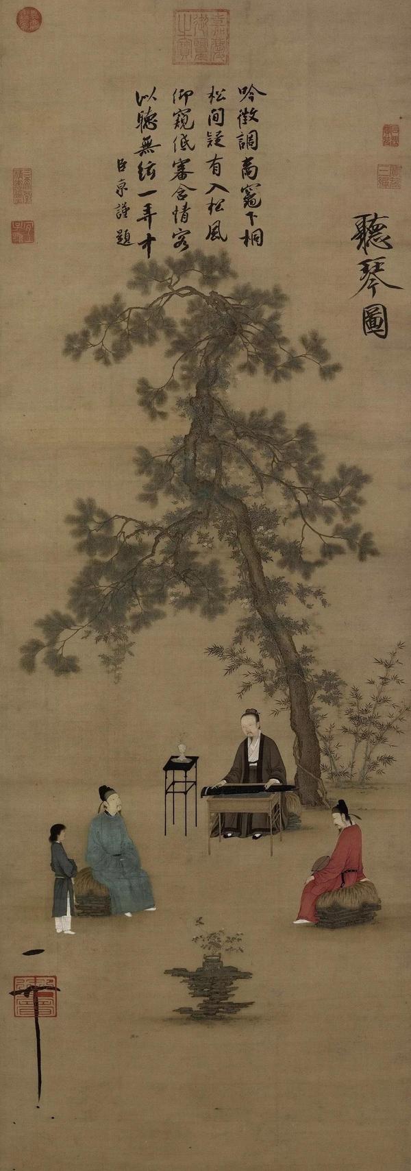 在流传至今的宋代文人画中能感受到当时文人们很高的美学品味和优雅的