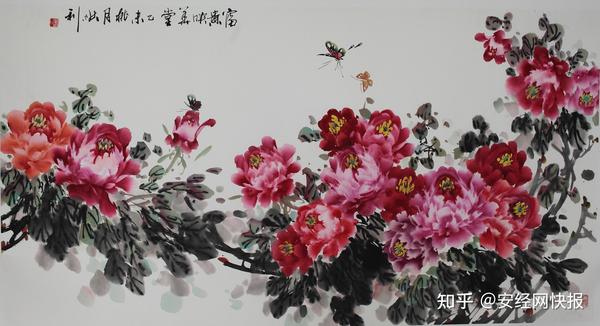 当代著名花鸟画家曹洪利绘画作品