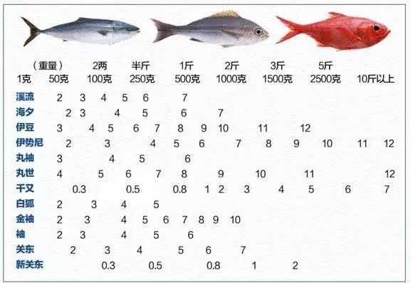 钓不同重量的鱼,如何搭配不同号数的鱼线鱼钩