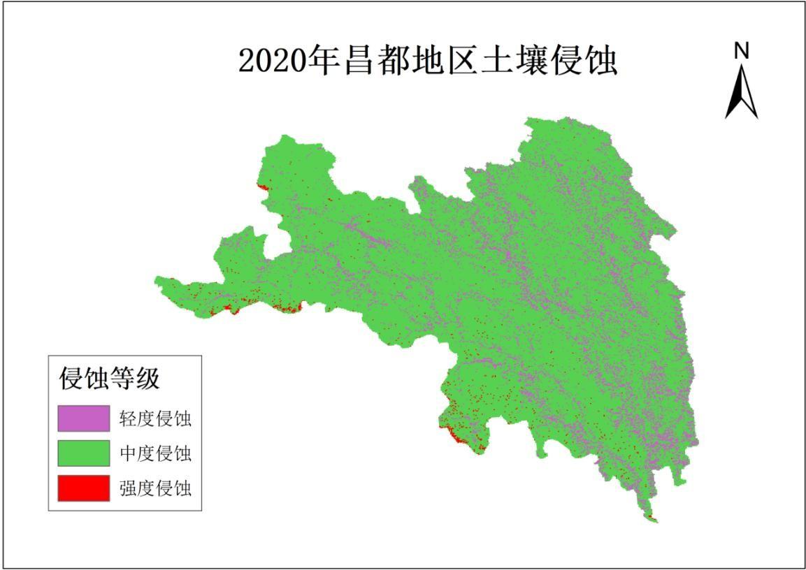 arcgis教程18综合分析1西藏自治区昌都市土壤侵蚀