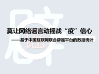 史上最全辟谣合集这些都是关于疫情的谣言