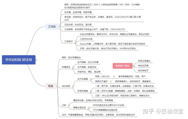 口腔医学 思维导图分享