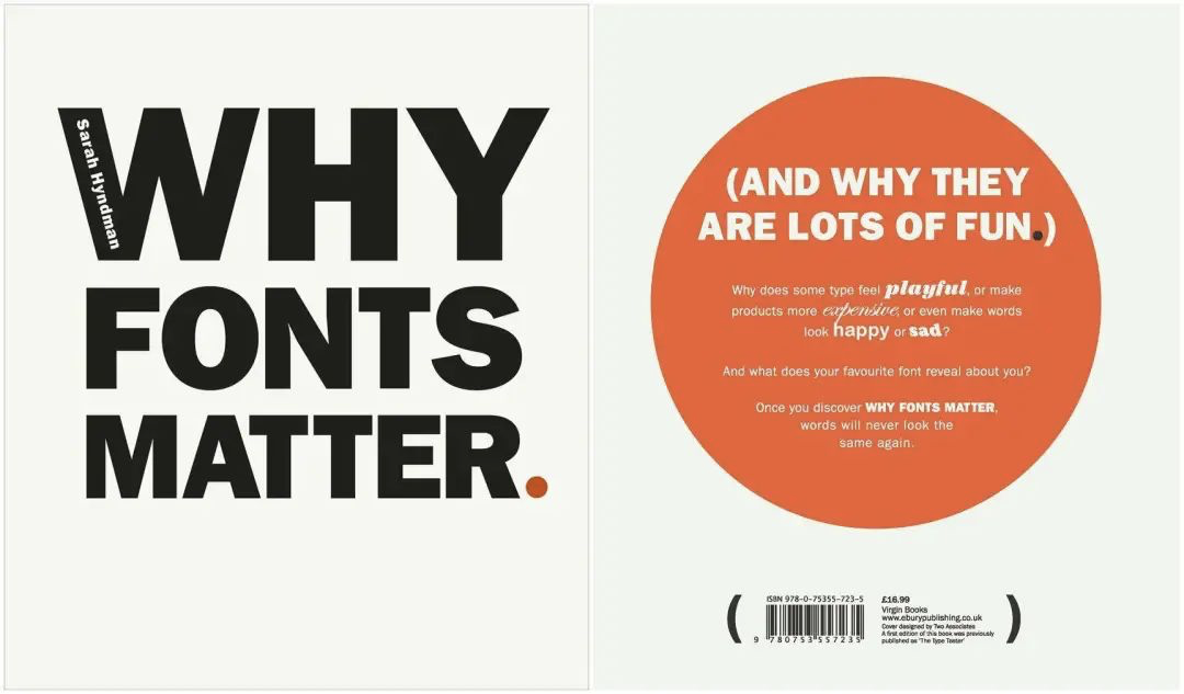 平面设计师和版式作家sarah hyndman的《why fonts matter》这本书