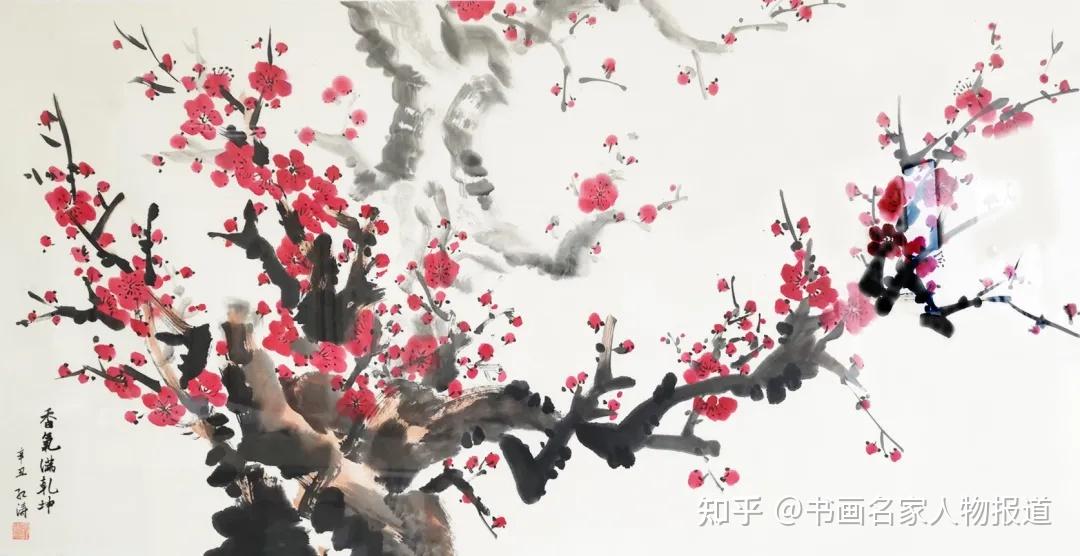 翰墨名家画家聂红涛艺术作品赏析