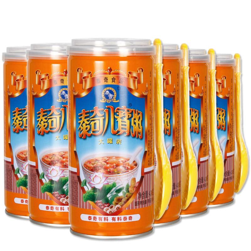 90 泰奇 八宝粥(原味)大罐装 五谷杂粮方便速食 430g*6罐