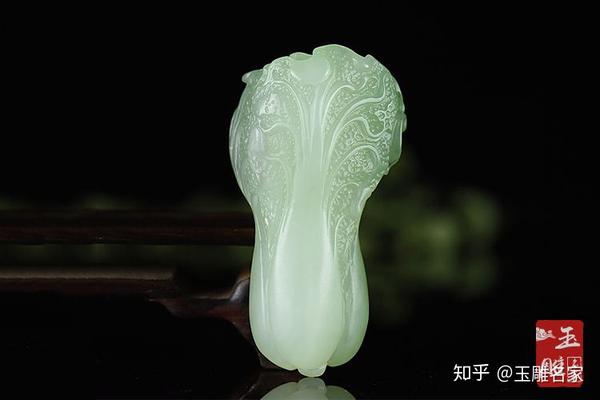 玉雕名家 侯富博 作品《白菜》