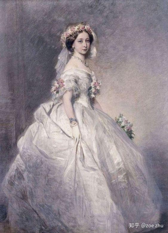 维多利亚女王时期的婚纱