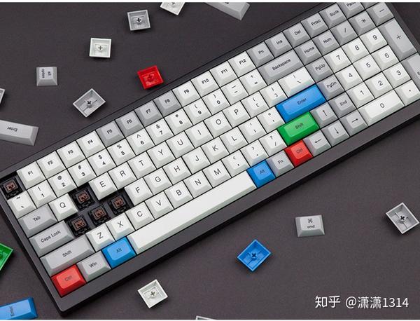 机械键盘中常见键帽高度