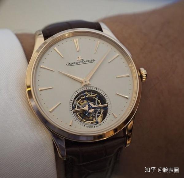 积家大师系列1682410超薄陀飞轮经典,优雅,永恒