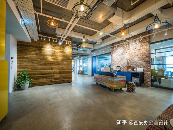 西安软件开发公司办公室装修效果图