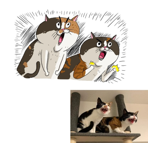 傻眼  