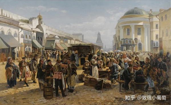 私人收藏 近卫军临刑前的早晨 艺术家:瓦西里·苏里科夫 年份:1881