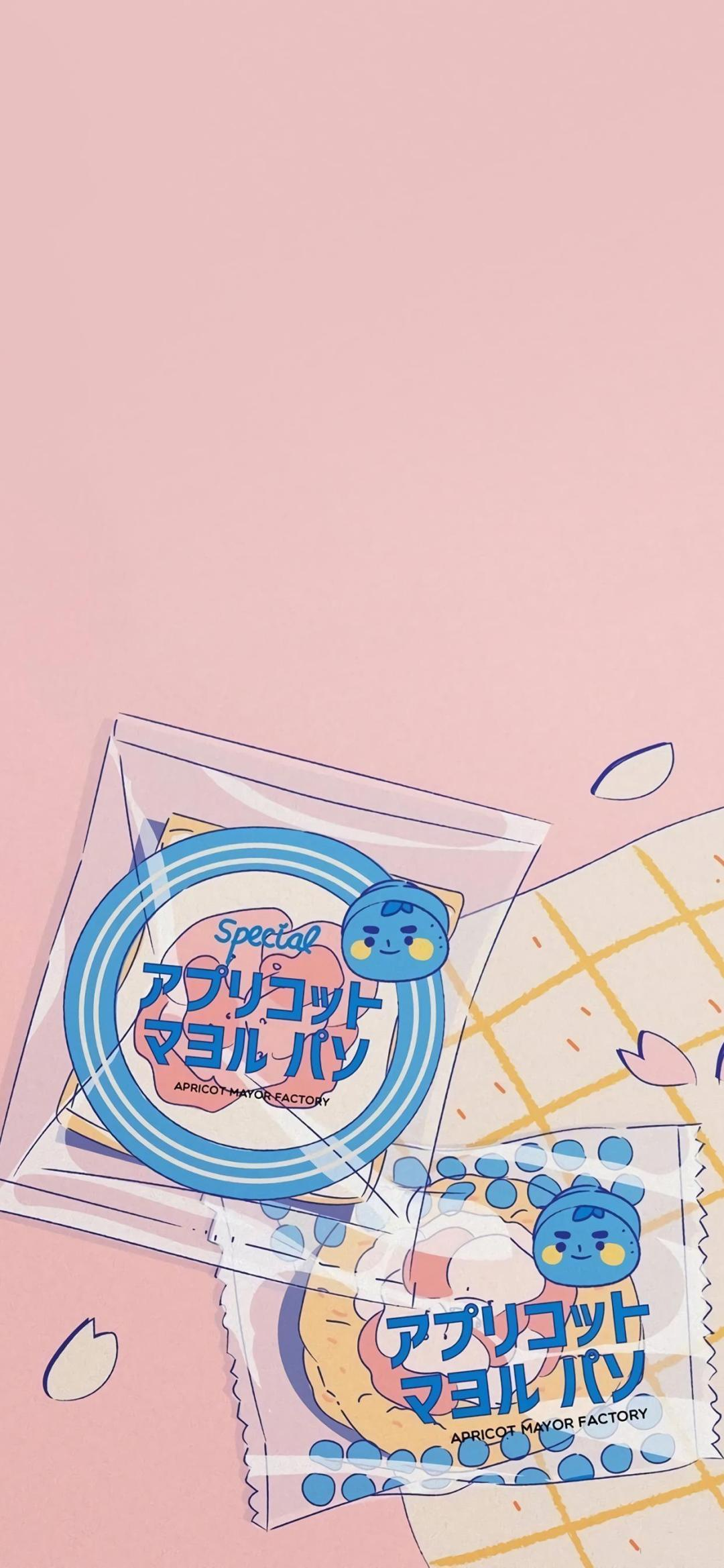 有没有次元美食的手机壁纸啊