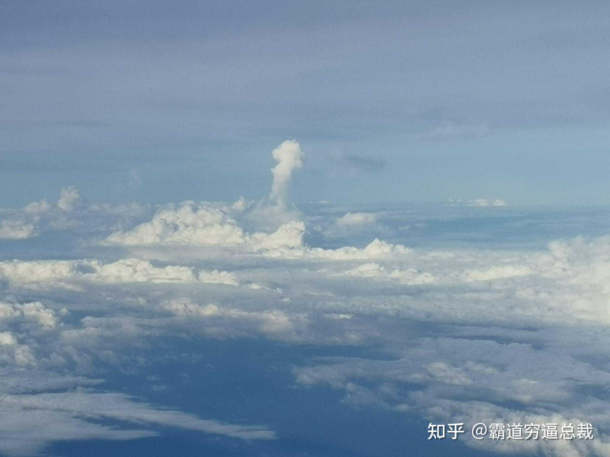 你拍到过哪些形状奇特的云