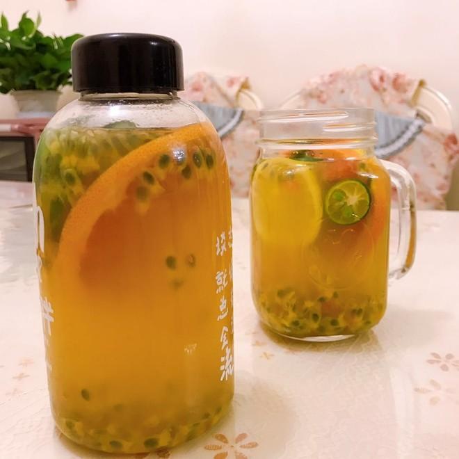 【西柚柠檬百香果茶】名门泽佳:自制饮品这个夏天做最