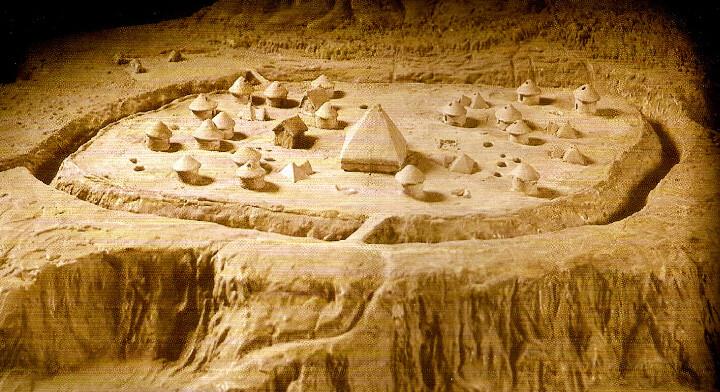 中国建筑集合上古半坡村落遗址建筑
