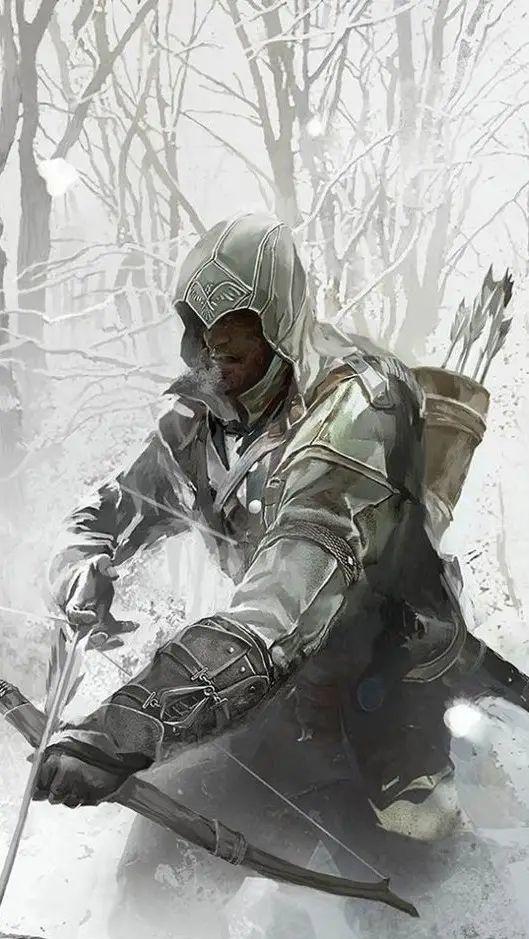 游戏刺客信条有没有什么好看的全面屏壁纸