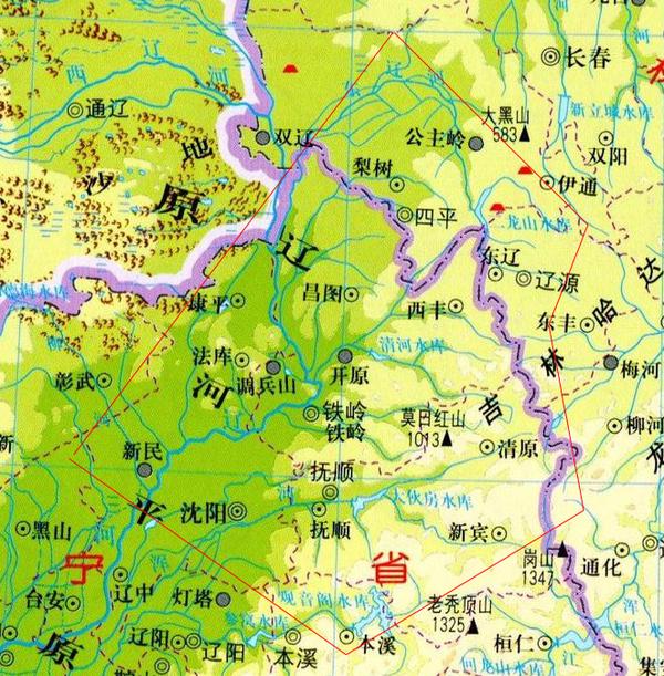 老热河地区(关键词:西辽河,衰落,蒙古族)