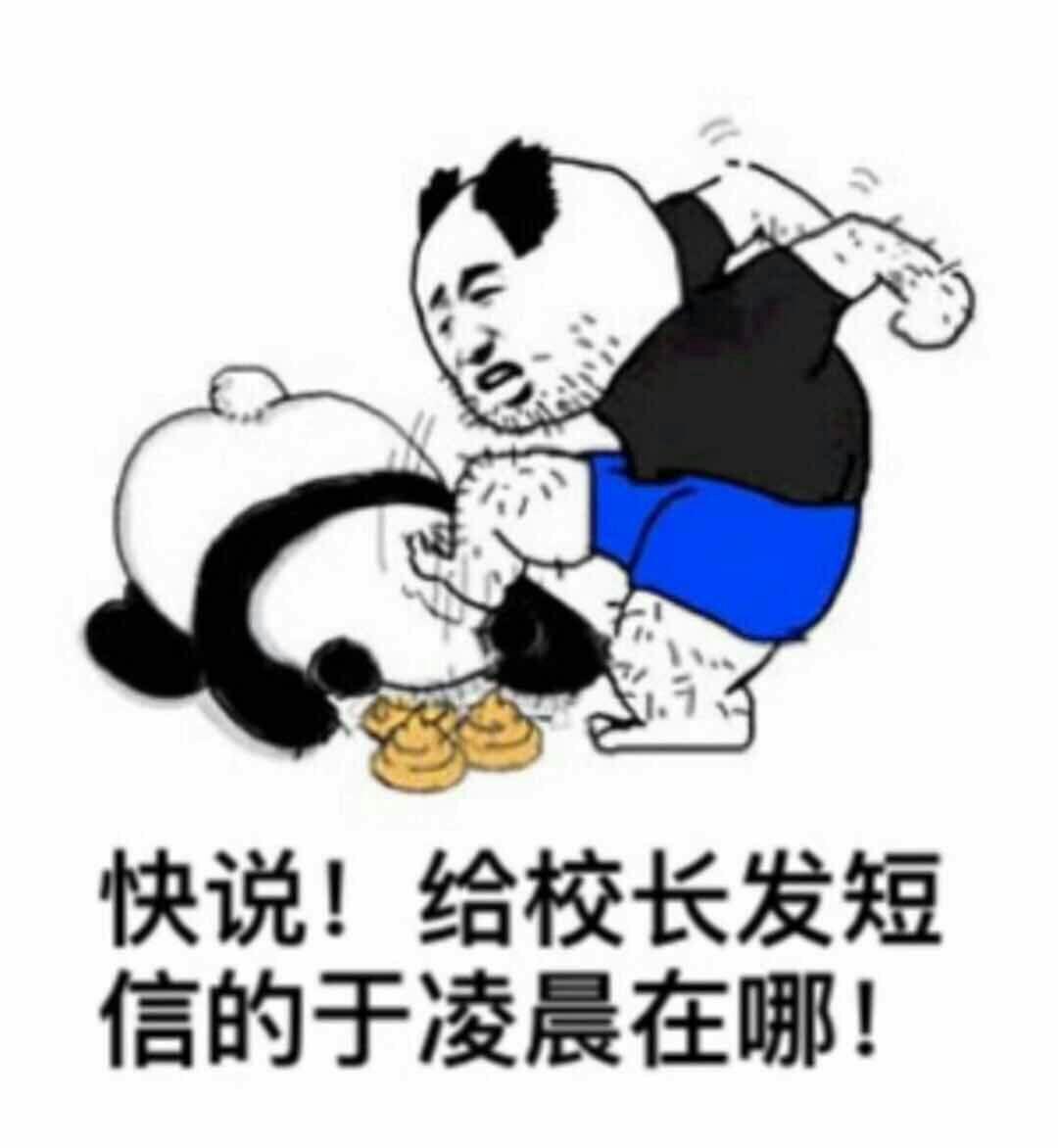 看待广东海洋教师学举报凌晨生于大学划我打你哦可爱表情包图片