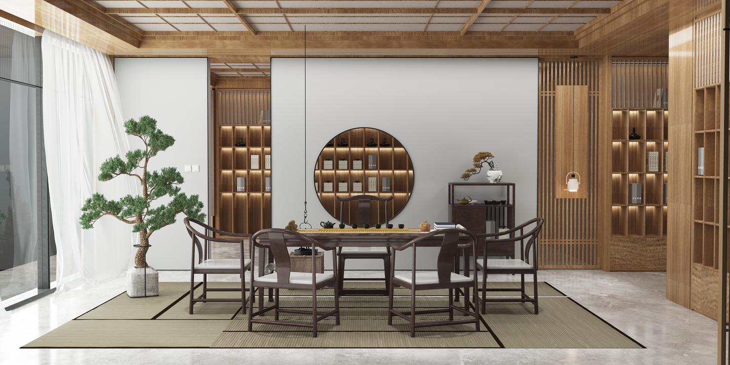 茶空间设计/家庭茶室装饰设计有哪些要求