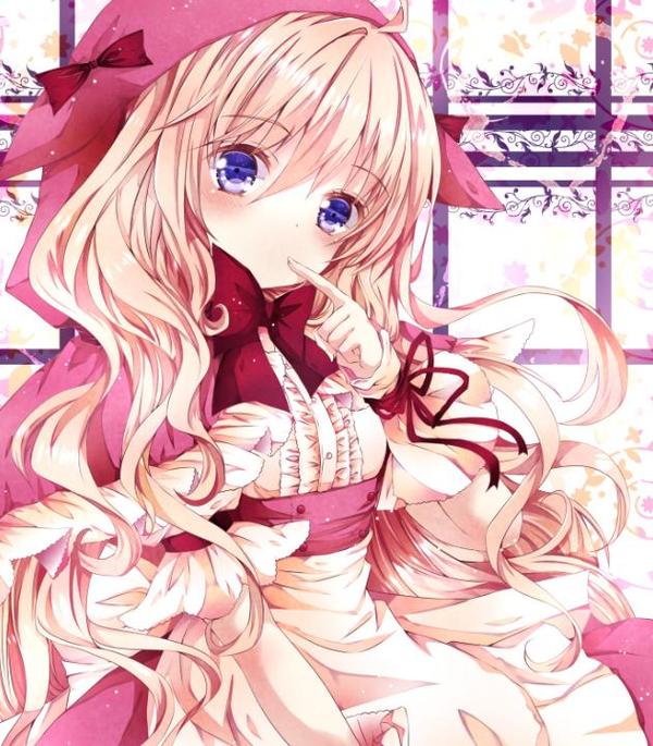 二次元卡通美图,人见人爱,花见花开的长发美少女!