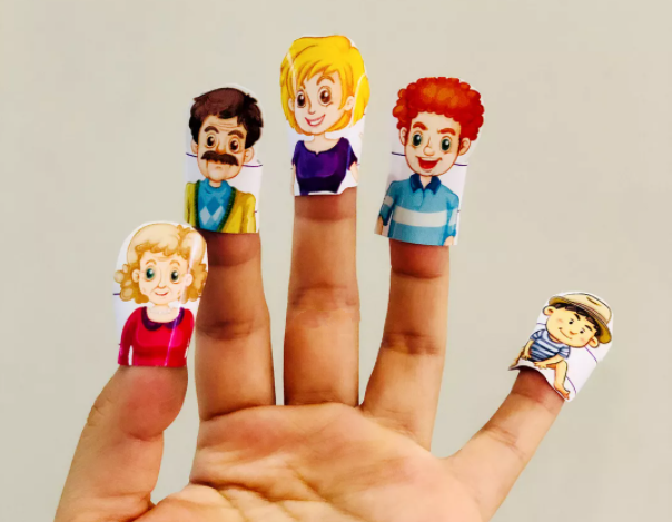 fingerfamily,fingerfamily 教具 玩转儿歌 finger family,帮宝宝记住家庭成员!【附资源素材】