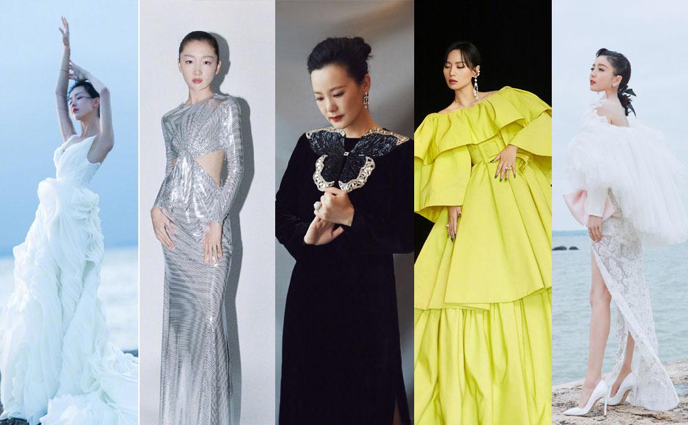 金鸡奖红毯上女明星们的礼服造型美艳无敌!谁迷倒你了?