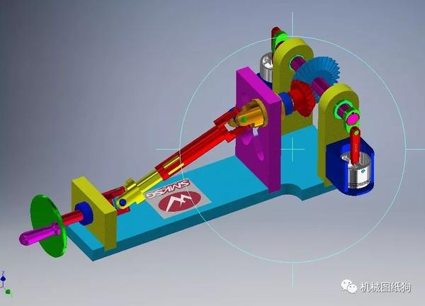 工程机械gardangerakkan万向轴传动机构3d图纸inventor设计