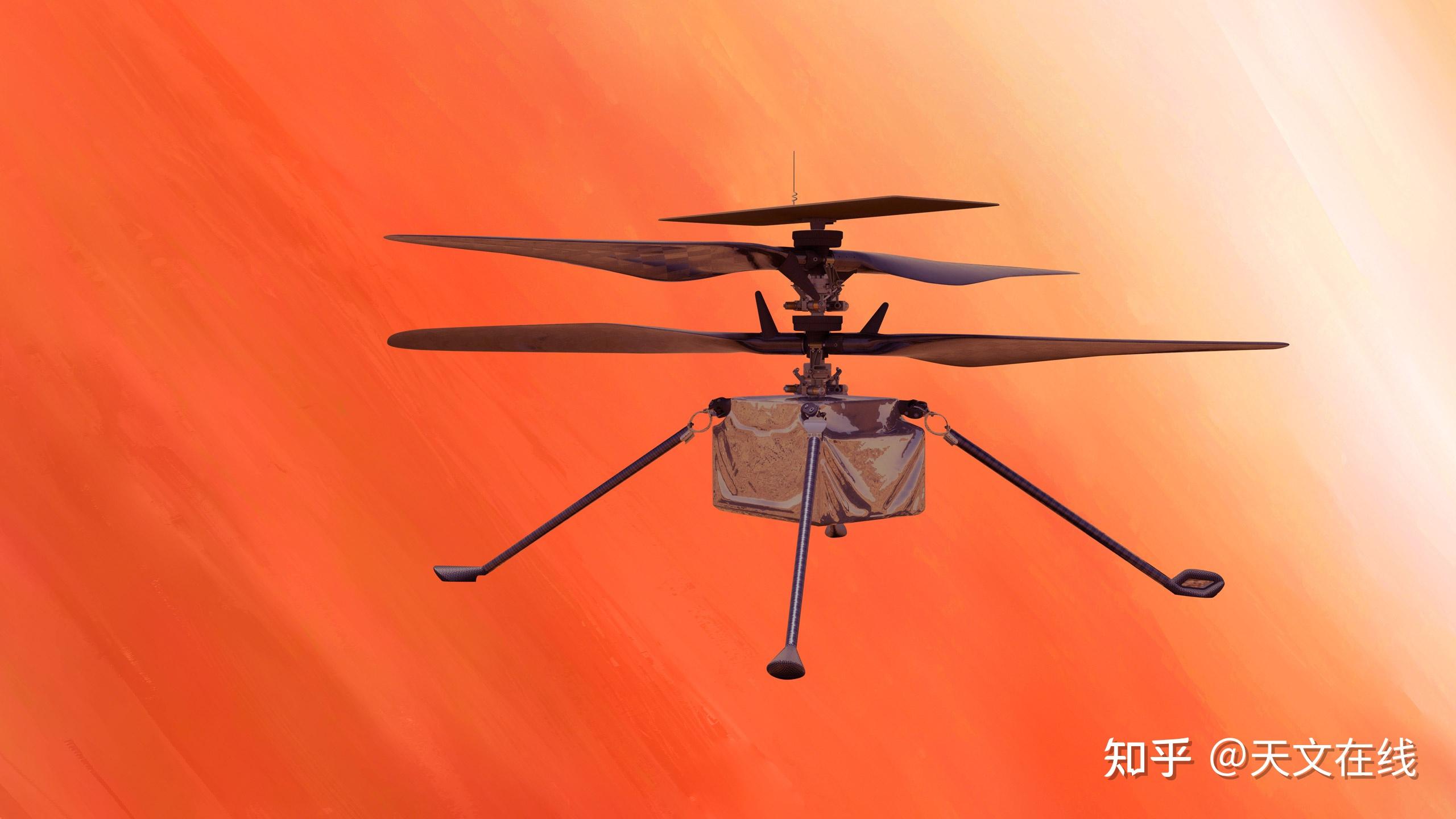 它飞起来了真的飞起来了机智号火星直升机飞上了天空