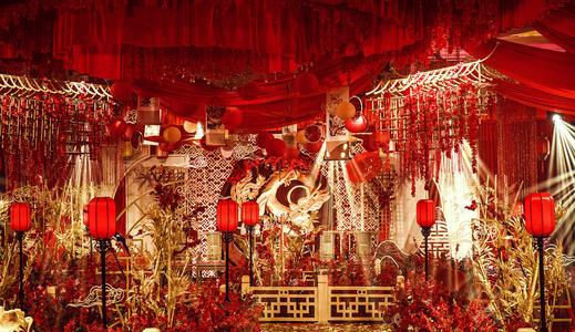 说到中式婚礼,并不只是在婚宴的场地疯狂布置带有中国古典气息的元素!