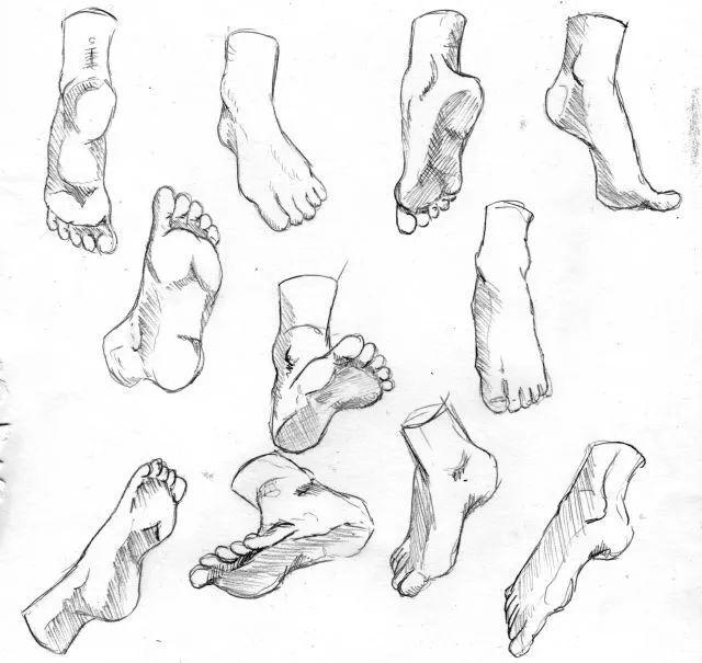 9 人 赞同了该文章 动漫脚怎么画?超多张脚部绘画参考!
