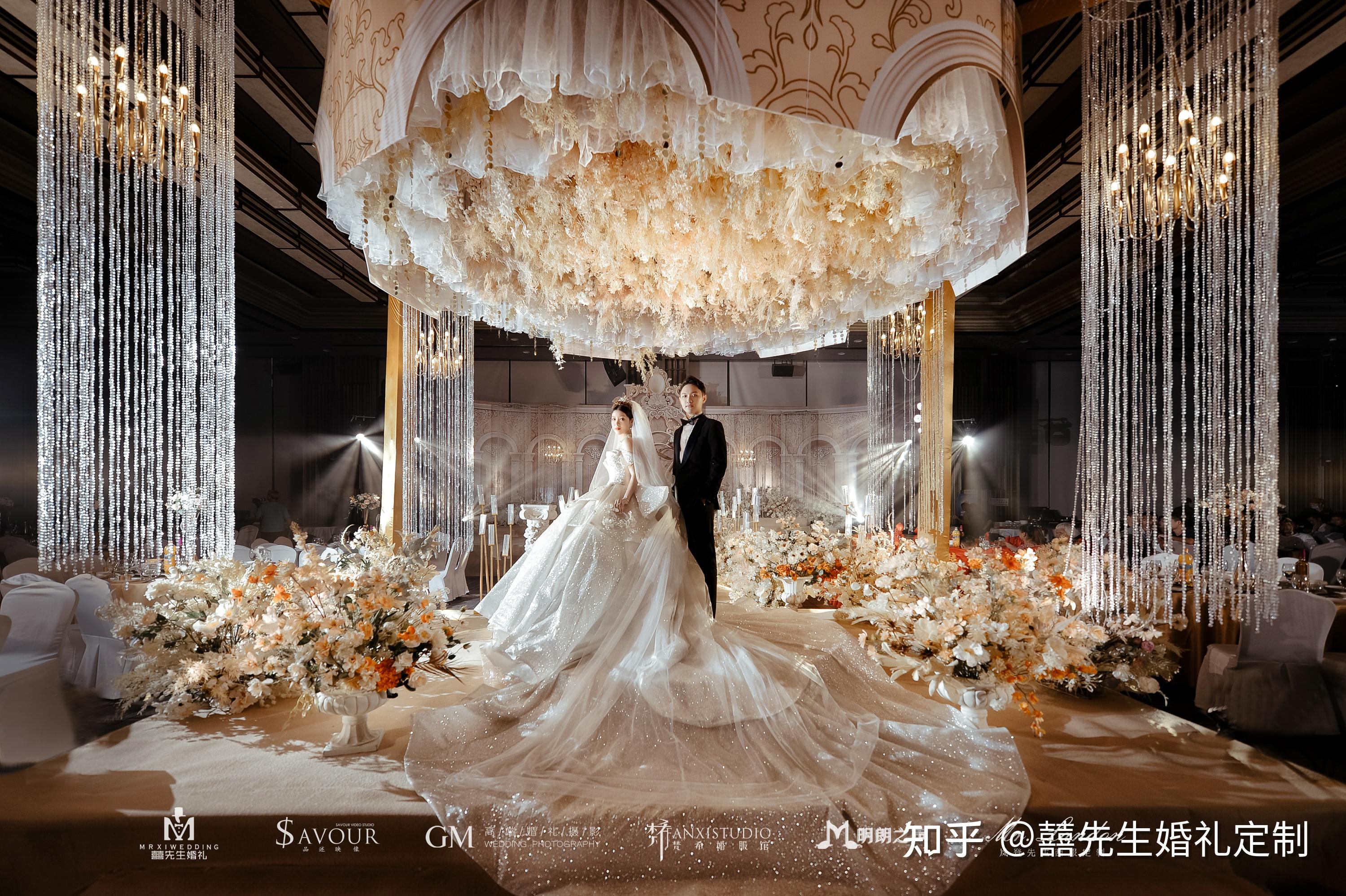 婚礼案例香槟色轻奢欧式婚礼