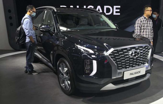 现代进口大suv 帕里斯帝上市 售29.88-32.98万元