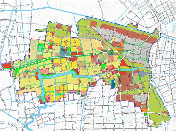 泗泾镇全域土地利用规划图(来源:泗泾镇总体规划草案)