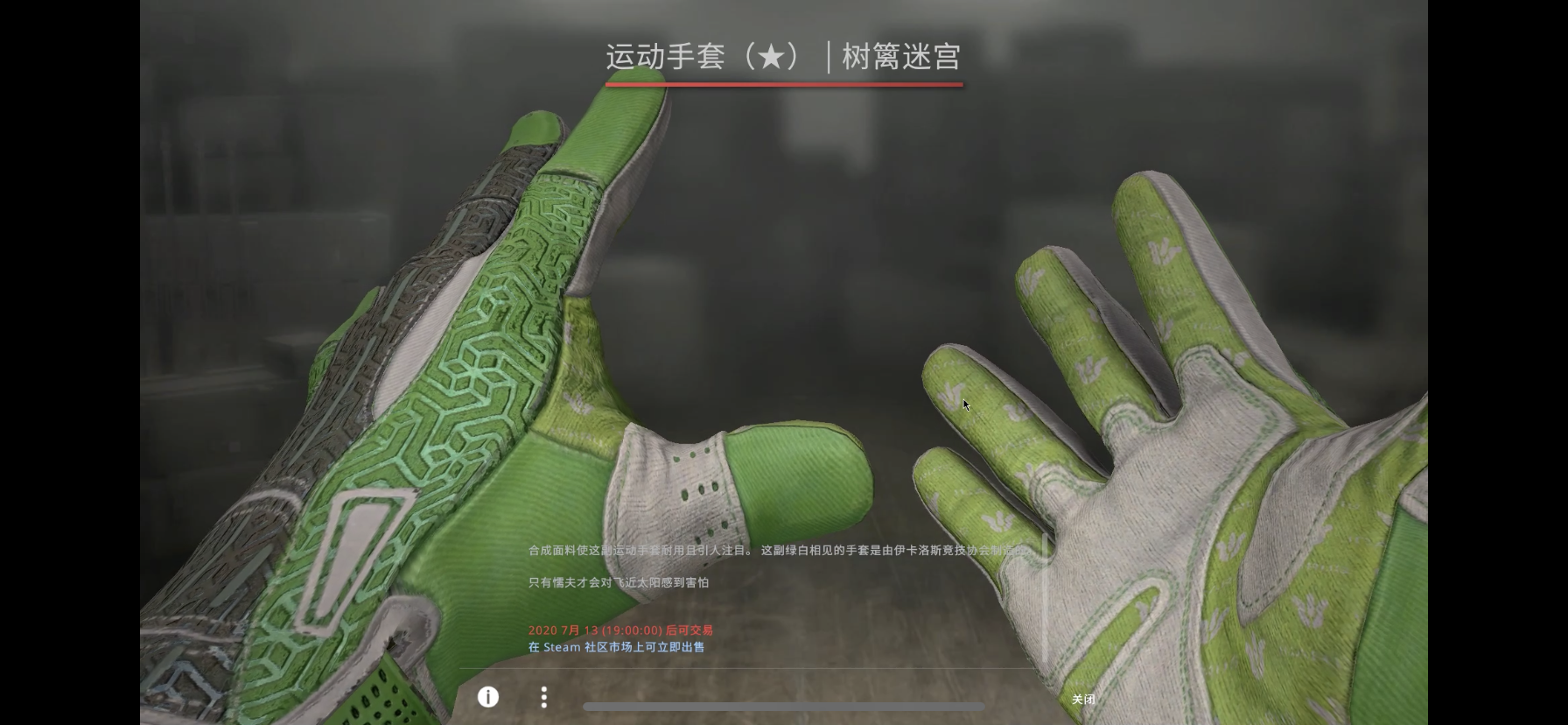 【原创】csgo皮肤测评(50)运动手套测评