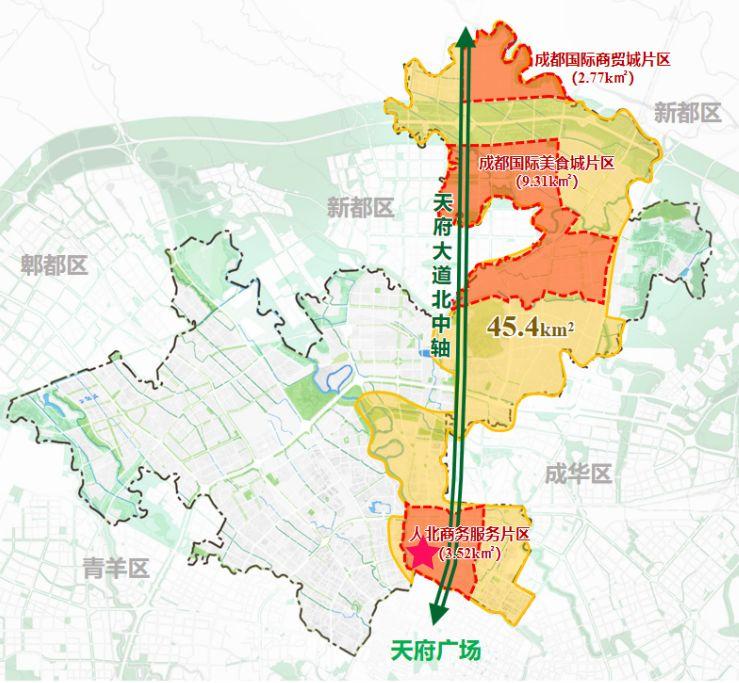 项目推介金牛区人北商业商务中心项目