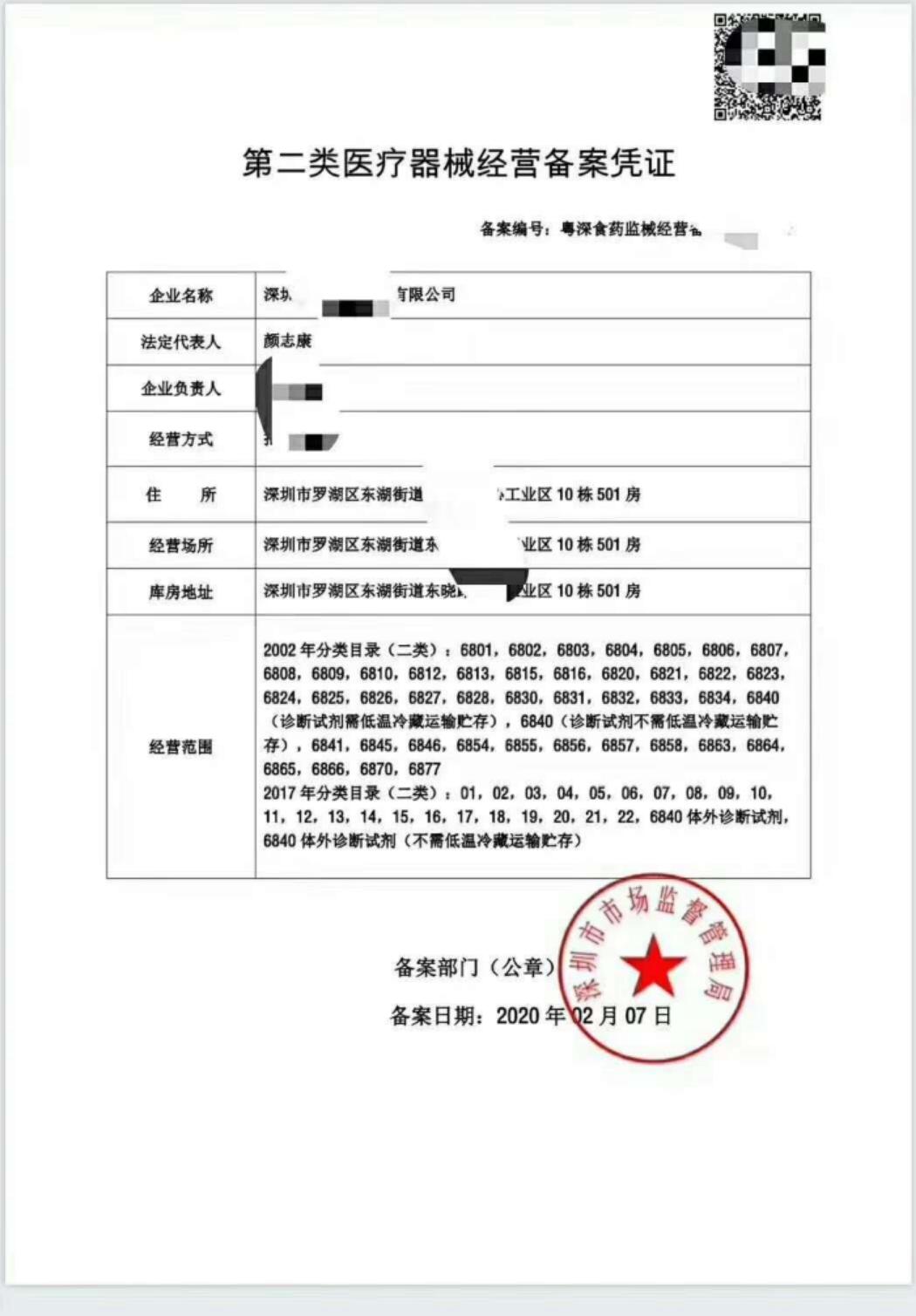 二类医疗器械备案流程