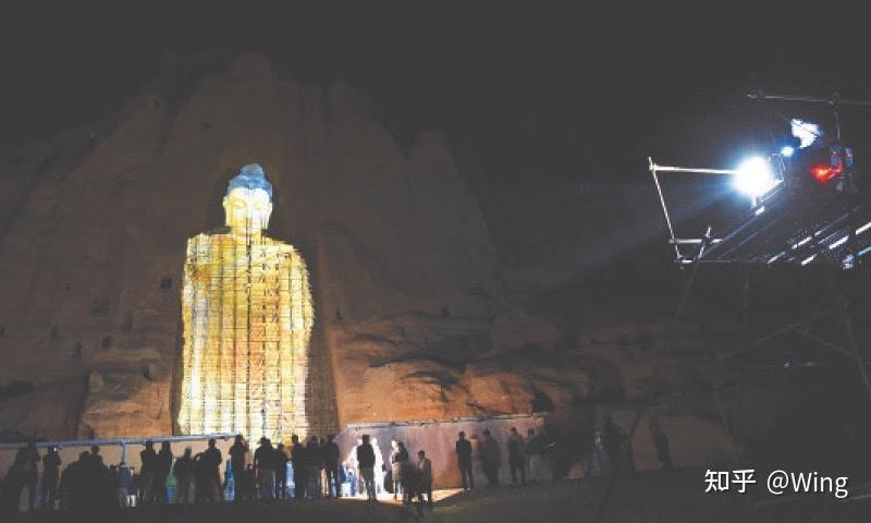 营生硅砂阿富汗巴米扬大佛