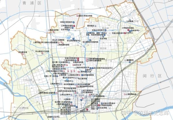 松江区总体规划松江新城为上海重点建设的五大新城之一