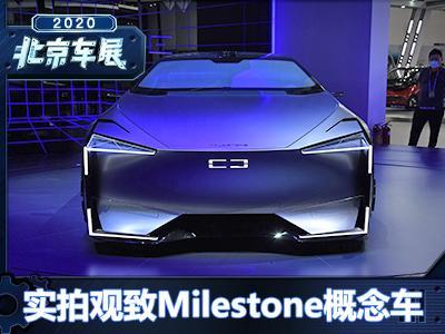 起航新时代 实拍观致milestone概念车