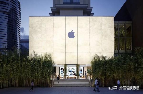 苹果apple store,玩玻璃玩到出神入化的品牌店铺!