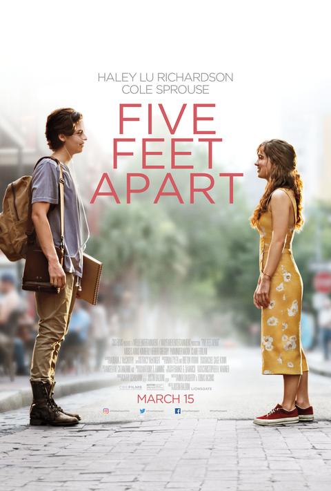 如何评价电影《五尺天涯》(five feet apart)(爱上触不到的你)?